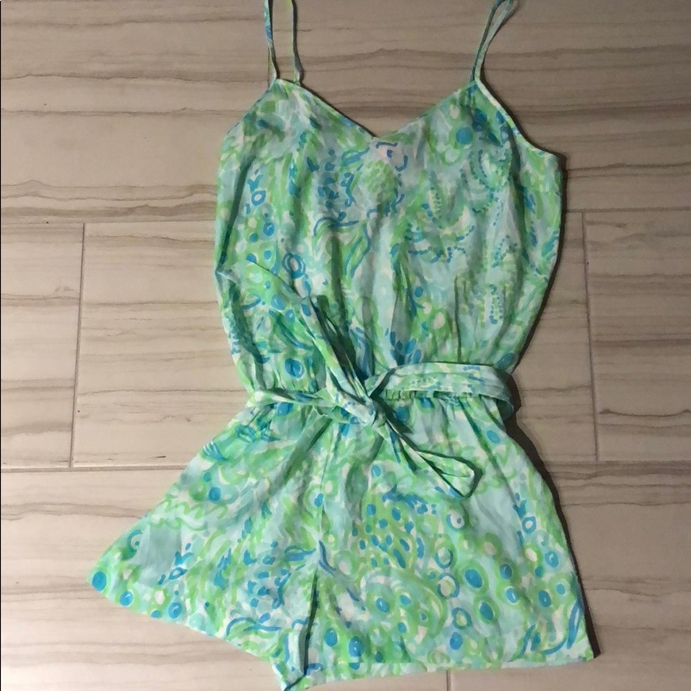 💕NWT Lilly Pulitzer “Any Fins Possible” Romper💕